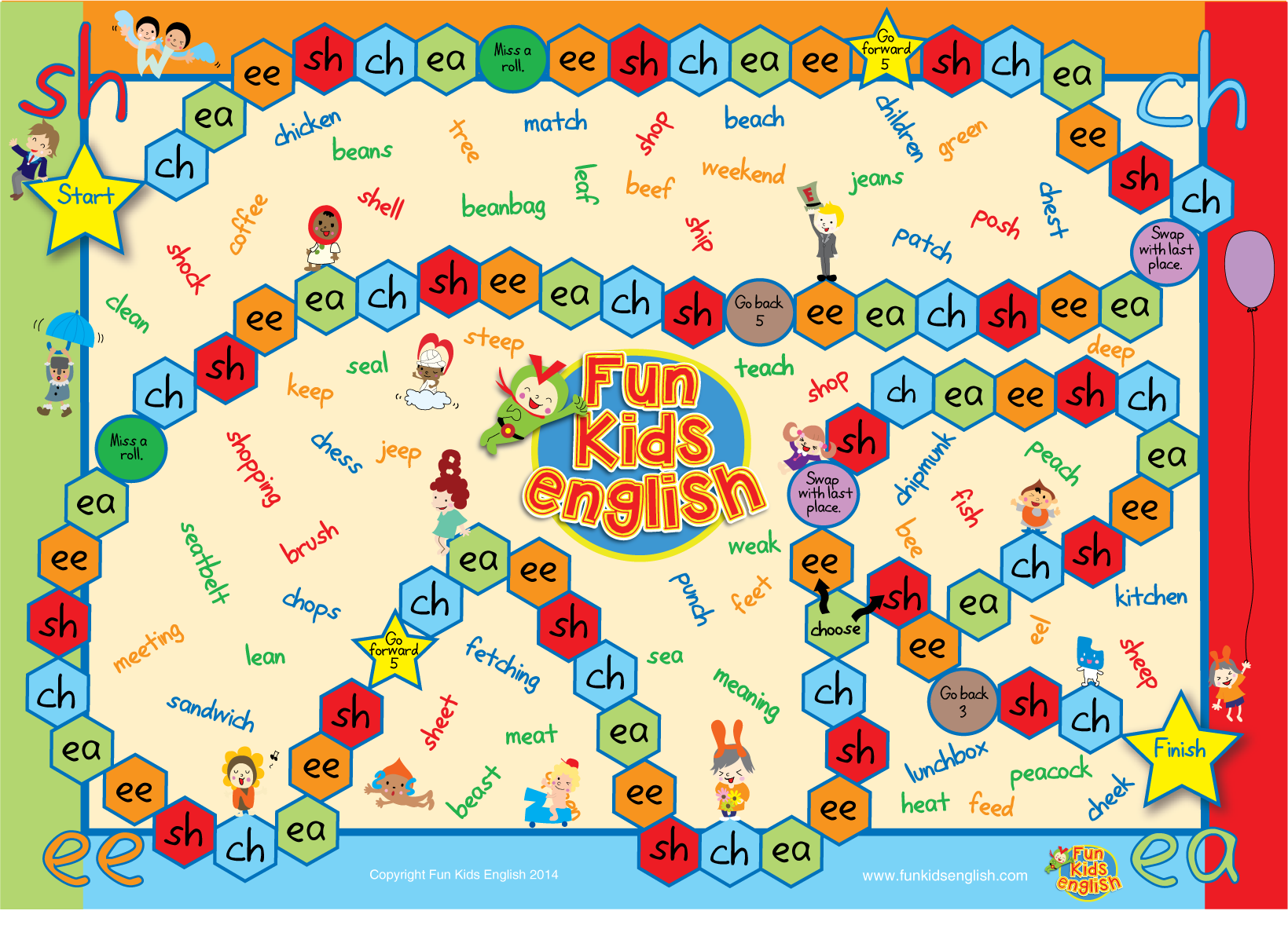 Free Phonics Board Games: Children's Songs, Children's Phonics Readers, Children's ...1639 x 1183