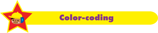 Fun Phonics Readers' Color-coding.